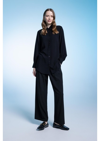 Regular Fit Uzun Kollu Gömlek Tunik Z3538AZ23SM