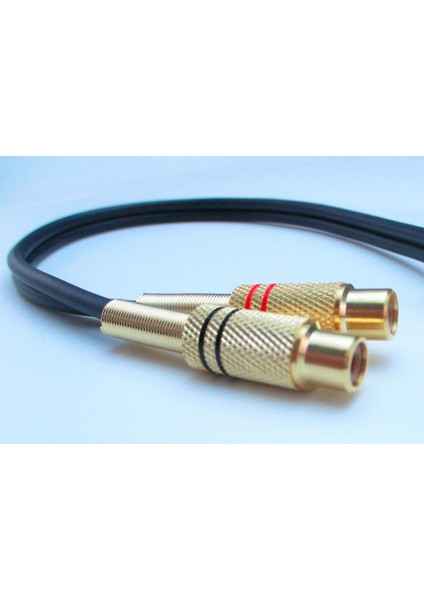 7 Pin Din Erkek To 2x Rca Gold Dişi Çevirici Kablo 15 cm fiyatları