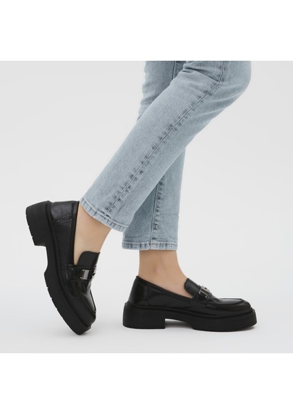 Kadın Vegan Loafer Ayakkabı 817 1981 Bn Ayk Y23