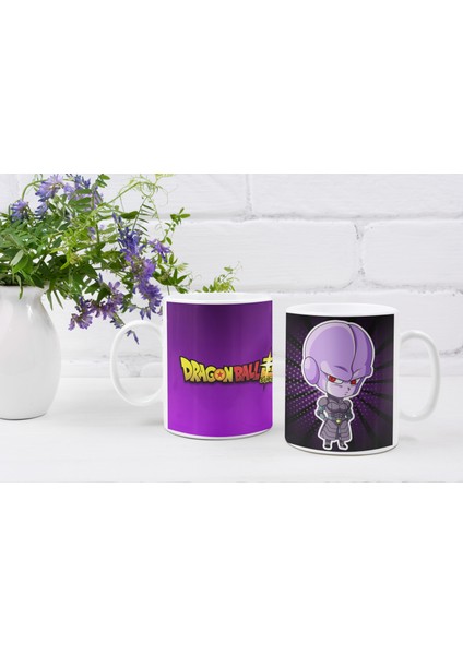Anime Dragon Ball Temalı Özel Tasarım Baskılı Kupa Bardak 001