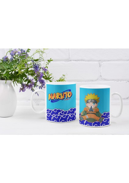 Anime Naruto Temalı Özel Tasarım Baskılı Kupa Bardak 002
