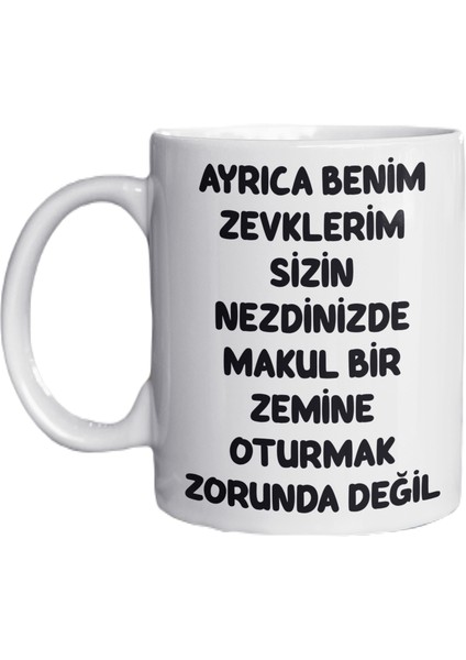 Gibi Dizi Replik Baskılı Kupa Bardak Özel Sublimasyon Baskı Gibi Yılmaz