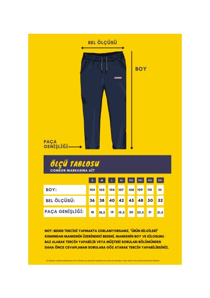 Comeor Gri Erkek Düz Paça Rahat Kesim Eşofman Altı indirimleri