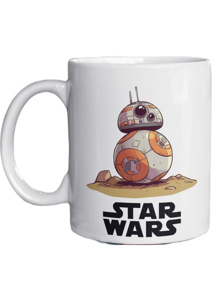 Star Wars Temalı Özel Tasarım Baskılı Kupa Bardak 002
