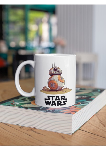 Star Wars Temalı Özel Tasarım Baskılı Kupa Bardak 002
