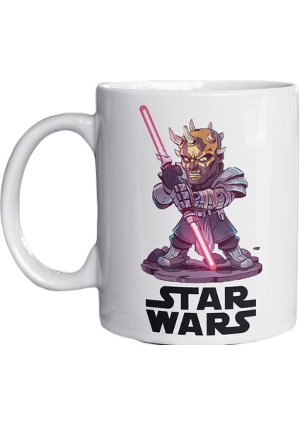 Star Wars Temalı Özel Tasarım Baskılı Kupa Bardak 002