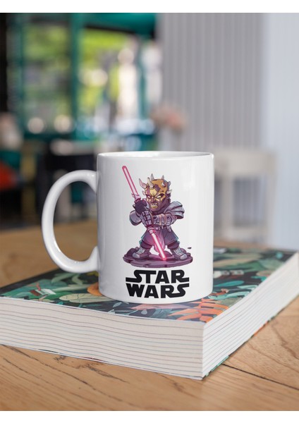 Star Wars Temalı Özel Tasarım Baskılı Kupa Bardak 002