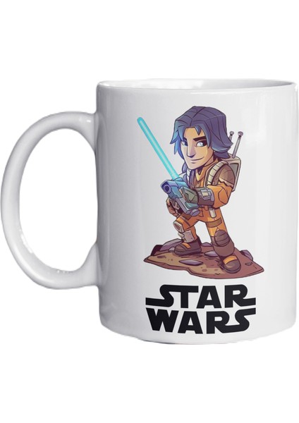 Star Wars Temalı Özel Tasarım Baskılı Kupa Bardak 002