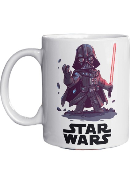 Star Wars Temalı Özel Tasarım Baskılı Kupa Bardak 002