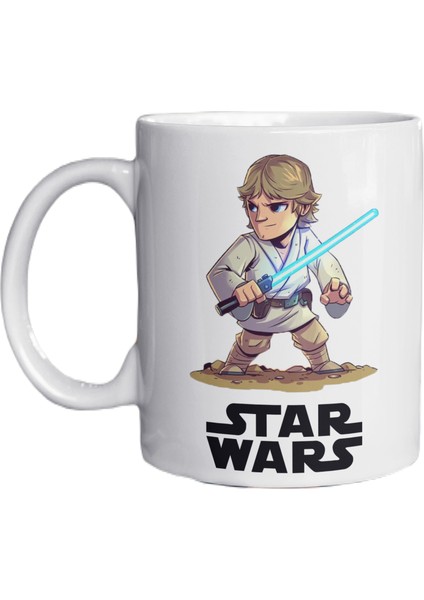 Star Wars Temalı Özel Tasarım Baskılı Kupa Bardak 002