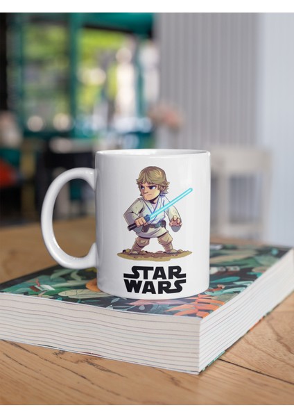 Star Wars Temalı Özel Tasarım Baskılı Kupa Bardak 002