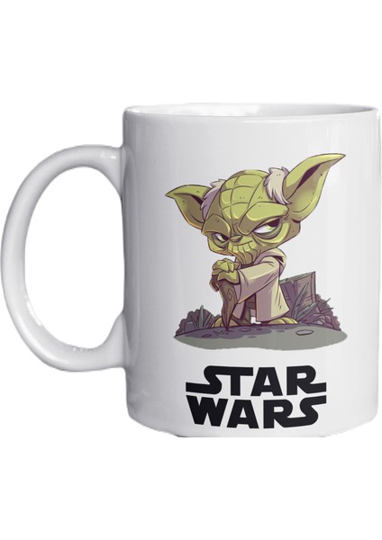 Star Wars Temalı Özel Tasarım Baskılı Kupa Bardak 002
