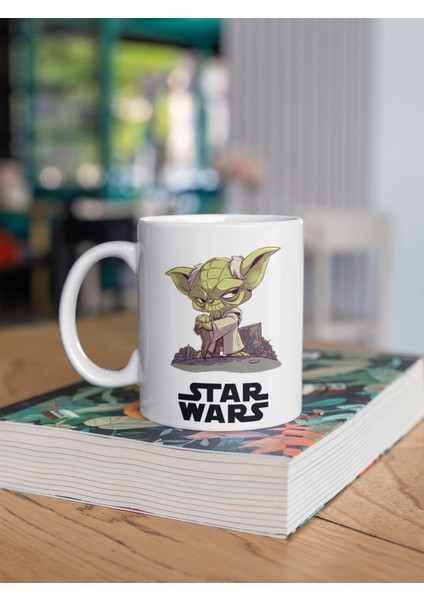 Star Wars Temalı Özel Tasarım Baskılı Kupa Bardak 002