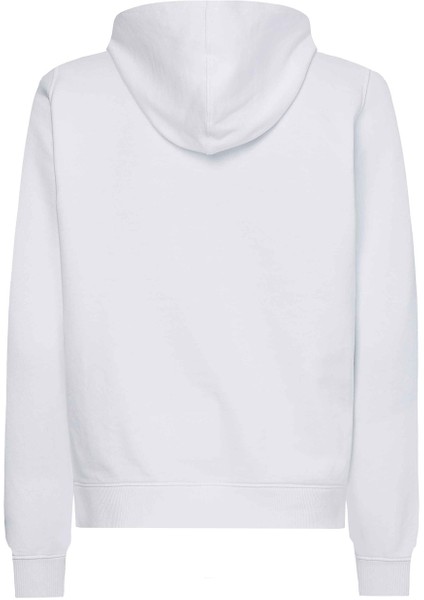 Kapüşon Yaka Beyaz Kadın Sveatshirt K20K202687YAF modelleri