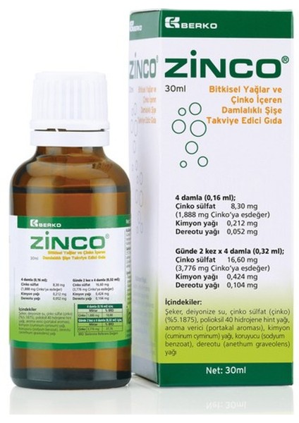 Zinco Damla 30 ml