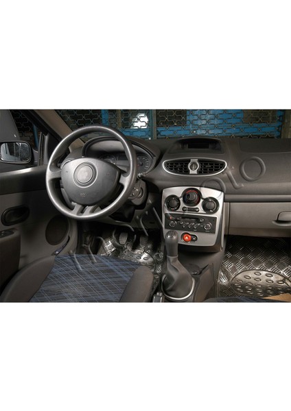 Meriç® Renault Clio 3 Ön Torpido Kaplama Maun 9 Parça 2005-2012