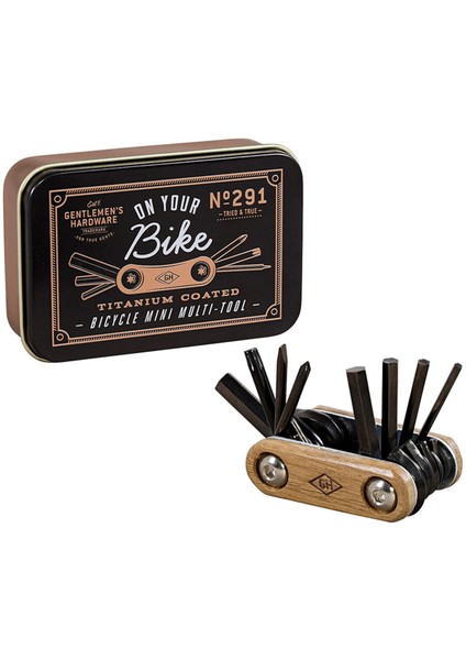 Gentlemen's Hardware Mini Bisiklet Çok Amaçlı Alet-Pocket Bıcycle Multı-Tool