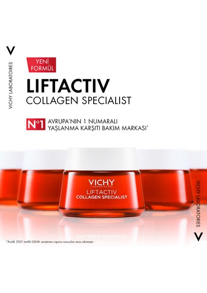 Liftactiv Collagen Specialist Bakım Kremi Üretimini Destekleyici 50 ml