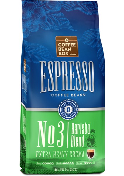 Altıntelve Barista Blend Espresso Çekirdek Kahve 1000 G