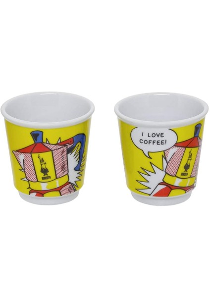 Lichtenstein Mini Express Moka Pot 2 Cup + 2 Bardak modelleri