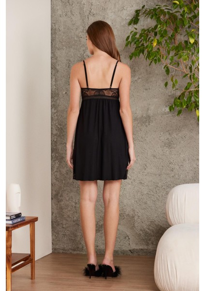 Saten Dantelli Gecelik & Sabahlık Takım - 4010 fırsatları