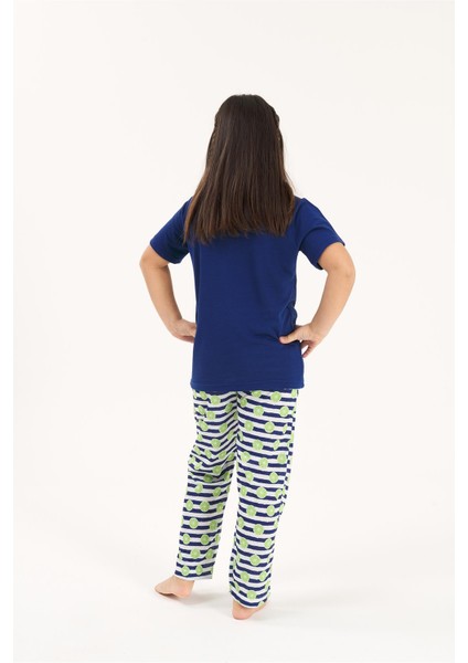 Yeni Inci Yarım Kollu Kız Çocuk Pijama Takım CKP371 modelleri