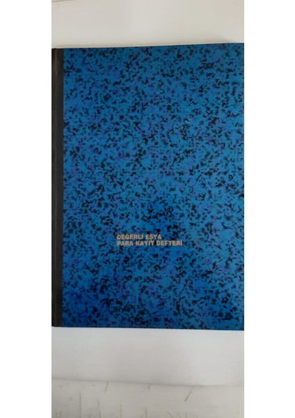 Değerli Eşya ve Para Kayıt Defteri