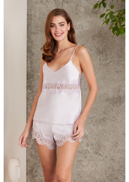 Saten Dörtlü Gelin Çeyiz Seti - 7045 modelleri