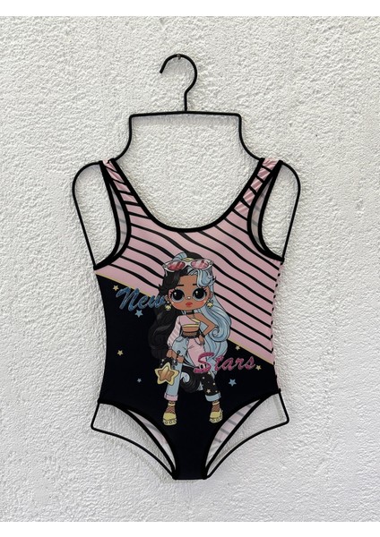 Kız Çocuk Lol Bebek Baskılı Mayo