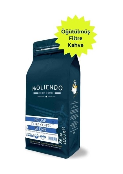 Moliendo House Blend Filtre Kahve (Öğütülmüş Filtre Kahve) 1000 g