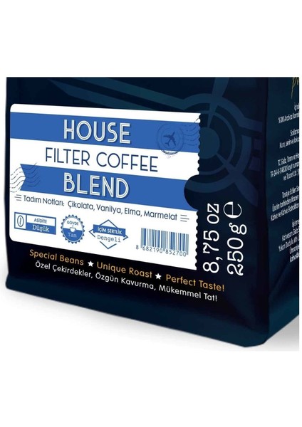 Moliendo House Blend Filtre Kahve (Öğütülmüş Filtre Kahve) 250 g