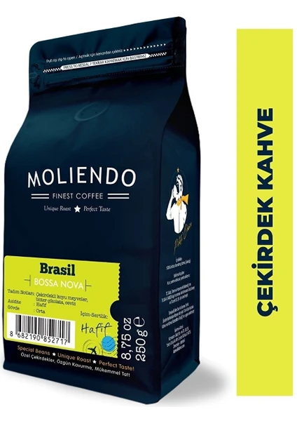 Moliendo Brasil Bossa Nova Yöresel Kahve (Çekirdek Kahve) 250 g