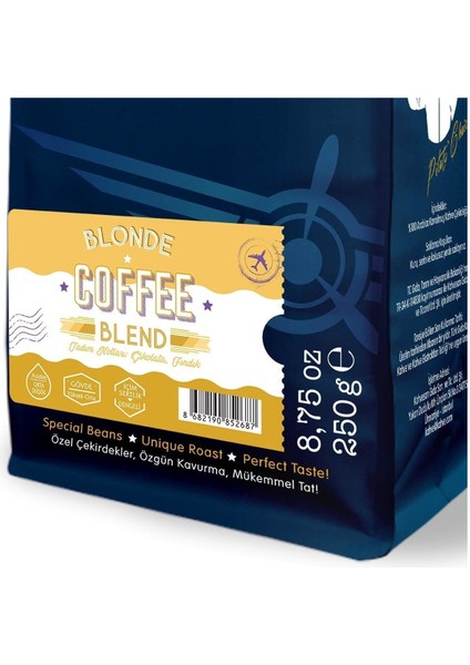 Moliendo Blonde Coffee Blend Kahve (Çekirdek Kahve) 250 g