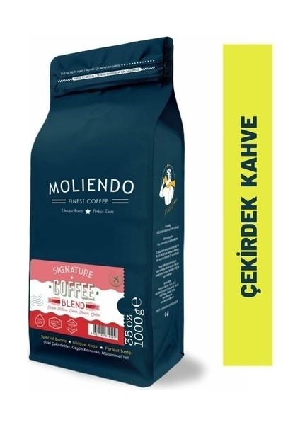 Moliendo Signature Coffee Blend Kahve (Çekirdek Kahve) 1000 g