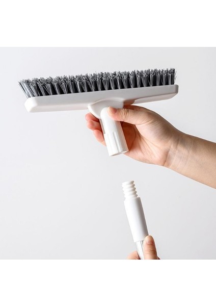 Uzun Saplı Silecek Sert Kıl Pencere Silecek Sihirli Zemin Paspası Banyo Küveti Mutfak Fırçası