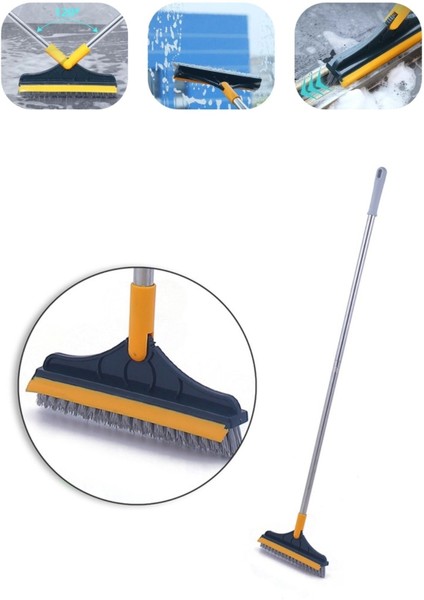 Uzun Saplı Silecek Sert Kıl Pencere Silecek Sihirli Zemin Paspası Banyo Küveti Mutfak Fırçası indirimleri