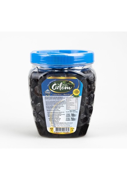 Özlem Elmas 700 Gr Pet Siyah Zeytin (291-320 klb)