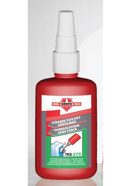 Yüksek Kuvvet Sökülmez Civata Sabitleyici Yks 270