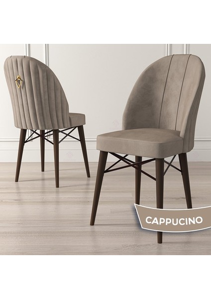 Concept Roz Serisi 80X132 Mdf Açılabilir Barok Ahşap Desen 4 Sandalye 1 Bench modelleri