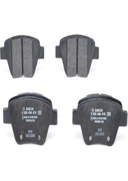 0986494416 Arka Fren Balatasi- (Vw Caddy 11-15 Golf 09-13 Passat 2K5698451 5K0698451C (WE795592)