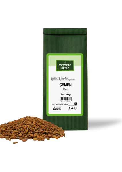 Doğal Çemen Tane 200 gr