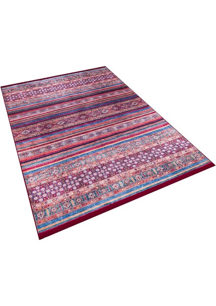 Home Etnik Kilim Desen Yıkanabilir Baskılı Pamuk Taban Halı