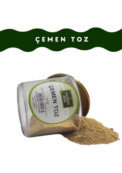 Doğal Çemen Toz (Öğütülmüş) 180 gr