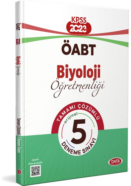 ÖABT 2023 Biyoloji Öğretmenliği Tamamı Çözümlü 5 Deneme Sınavı