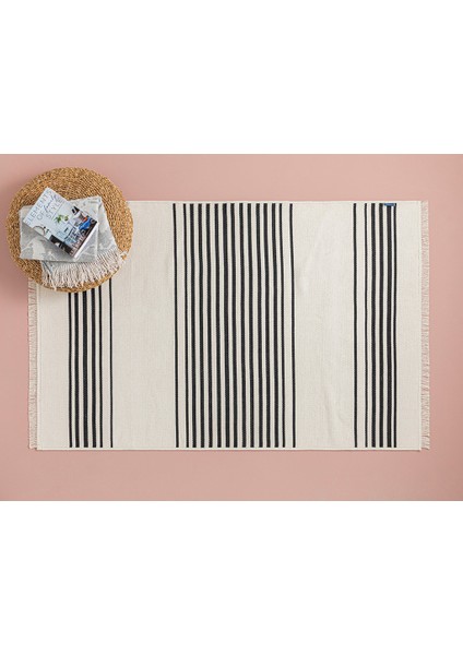 Royal Blend Dokuma Kilim 80 x 150 cm Krem Siyah fiyatları