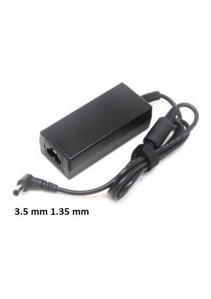 19 Volt 3.12 Amper 3.5 mm 1.35 mm Adaptör Casper Uyumlu Notebook Adaptör