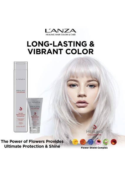 Healing Colorcare Silver Brigtening Shampoo - Turunculaşma Karşıtı Mor Şampuan 300ML indirimleri