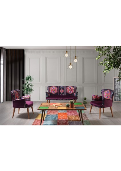 Rio 2+1+1+Sehpalı Çay Seti, Koltuk Takımı (Balkon, Salon, Ofis, Cafe)