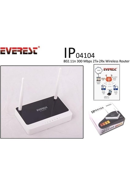 Everest IP-04103 Wıreless Router Access Point