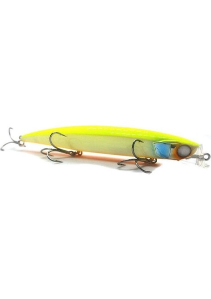 Jackall Rada Minnow 114 Maket Balık Chartreuse Back Pearl